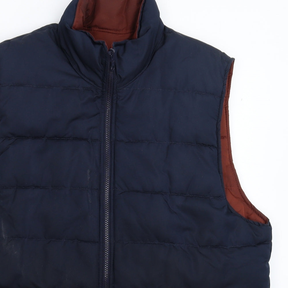 Gap Mens Blue   Gilet Jacket Size XL