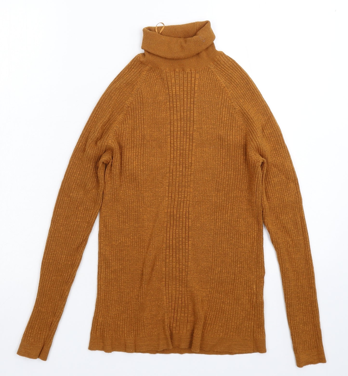 TU Womens Brown  Knit Pullover Jumper Size 16