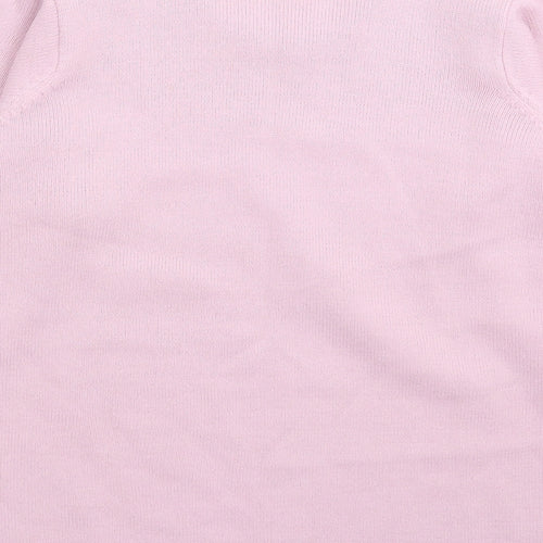 Daxon Womens Pink  Knit Pullover Jumper Size 18