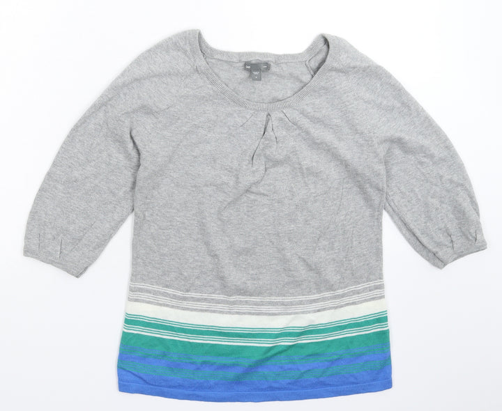 Gap Womens Multicoloured Knit Pullover Jumper Size S