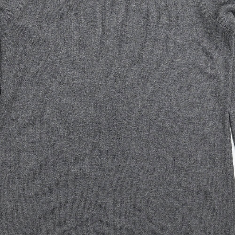 Dorothy Perkins Womens Grey  Knit Pullover Jumper Size 6