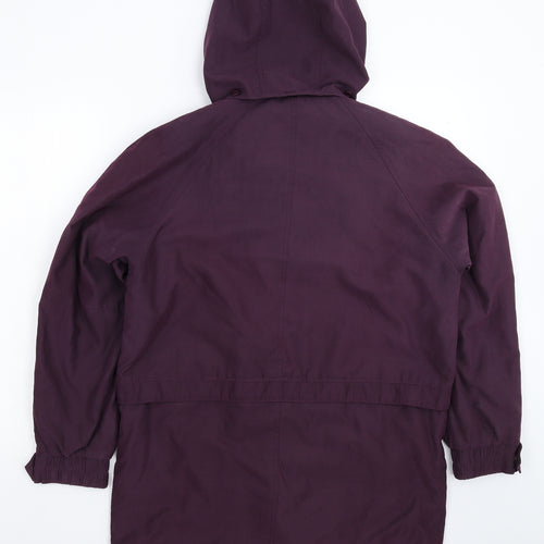 BHS Womens Purple   Parka Coat Size 10