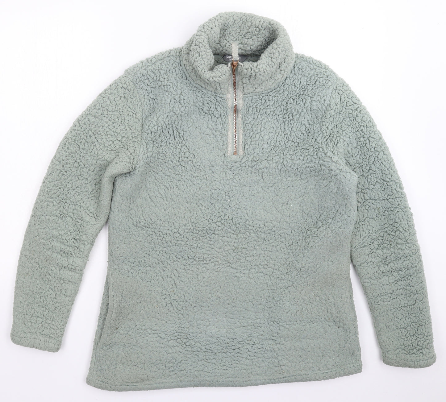 Nutmeg Womens Grey  Fleece Jacket  Size S