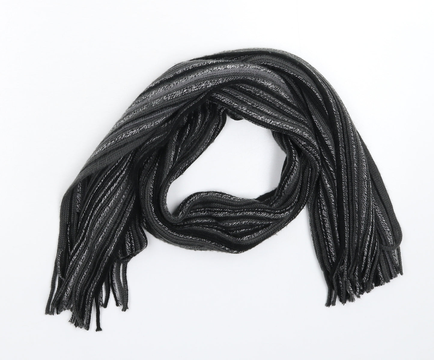 New Look Mens Multicoloured Striped Knit Scarf  One Size