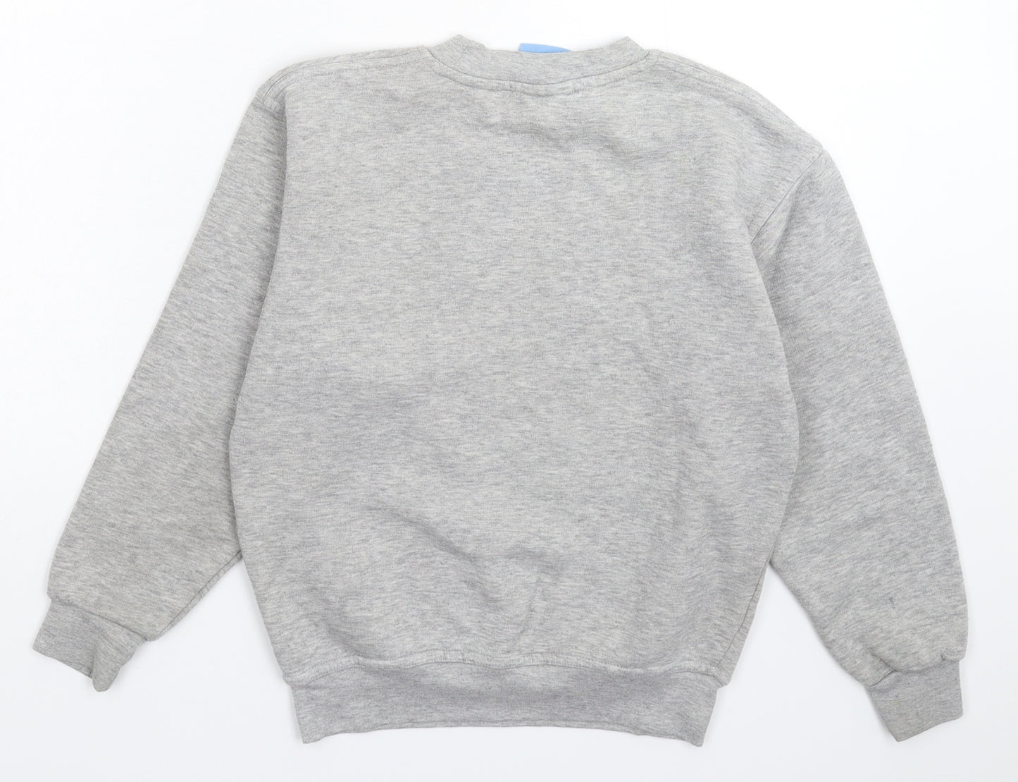 Uneek Boys Grey   Pullover Sweatshirt Size 9-10 Years