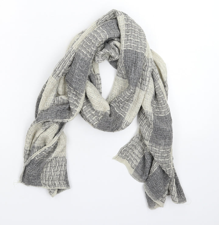 Preworn Womens Grey  Knit  Scarf