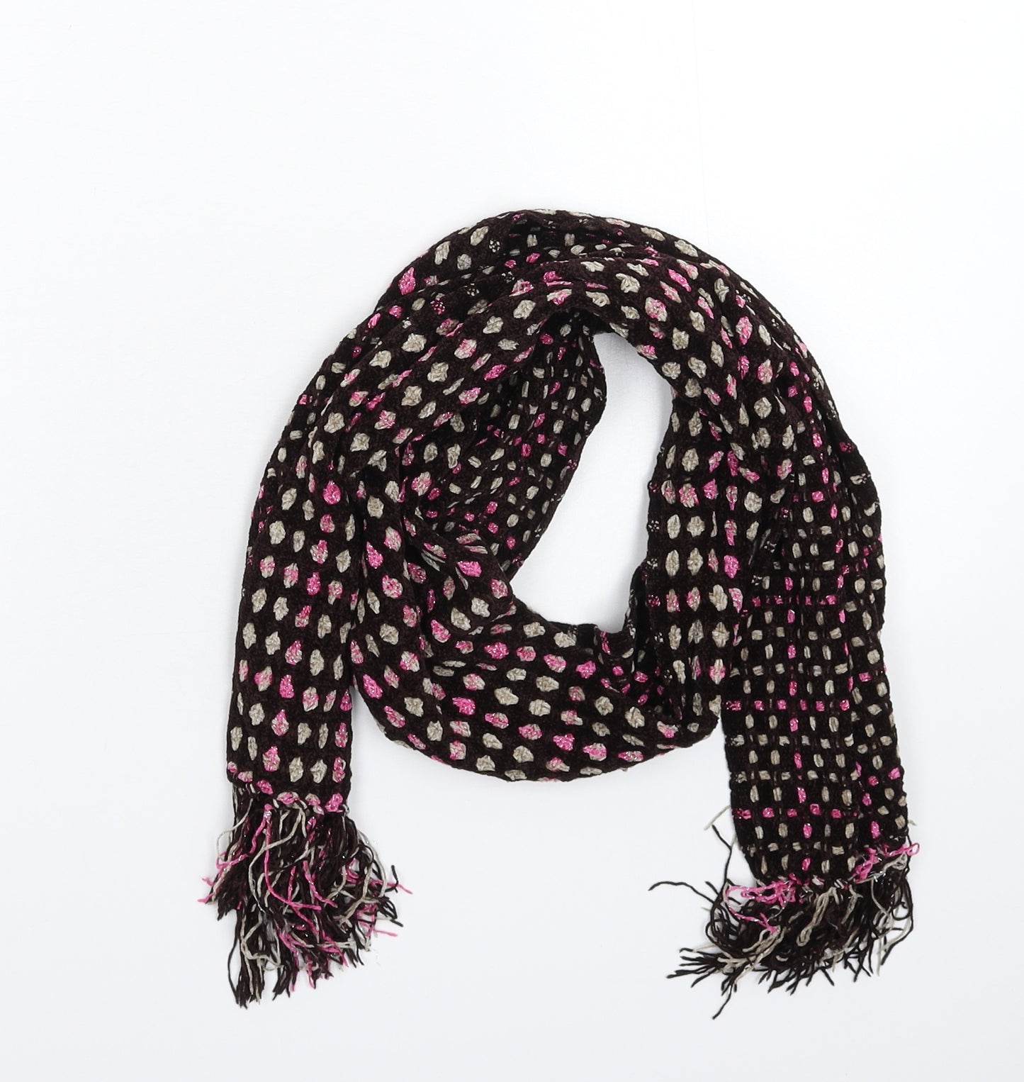 Preworn Womens Multicoloured  Knit  Scarf