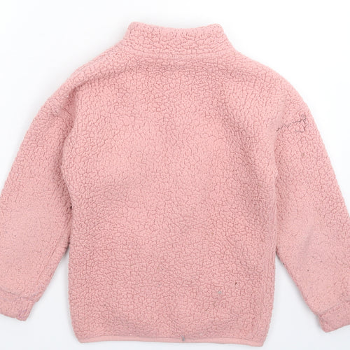 TU Girls Pink  Fleece Jacket  Size 9 Years