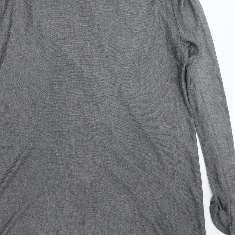 Atmosphere Womens Grey  Knit Cardigan Jumper Size L