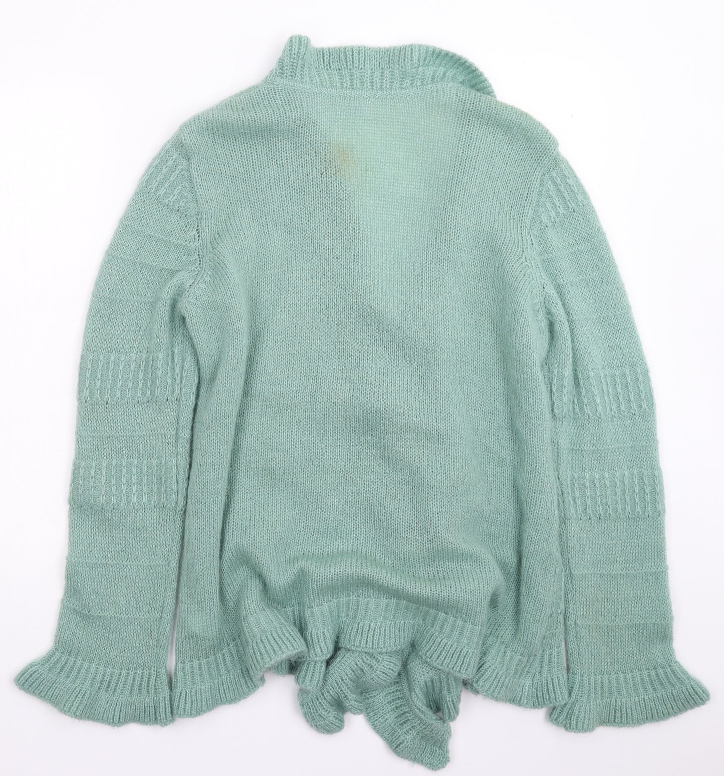 Marks and Spencer Womens Green  Knit Cardigan Jumper Size 18