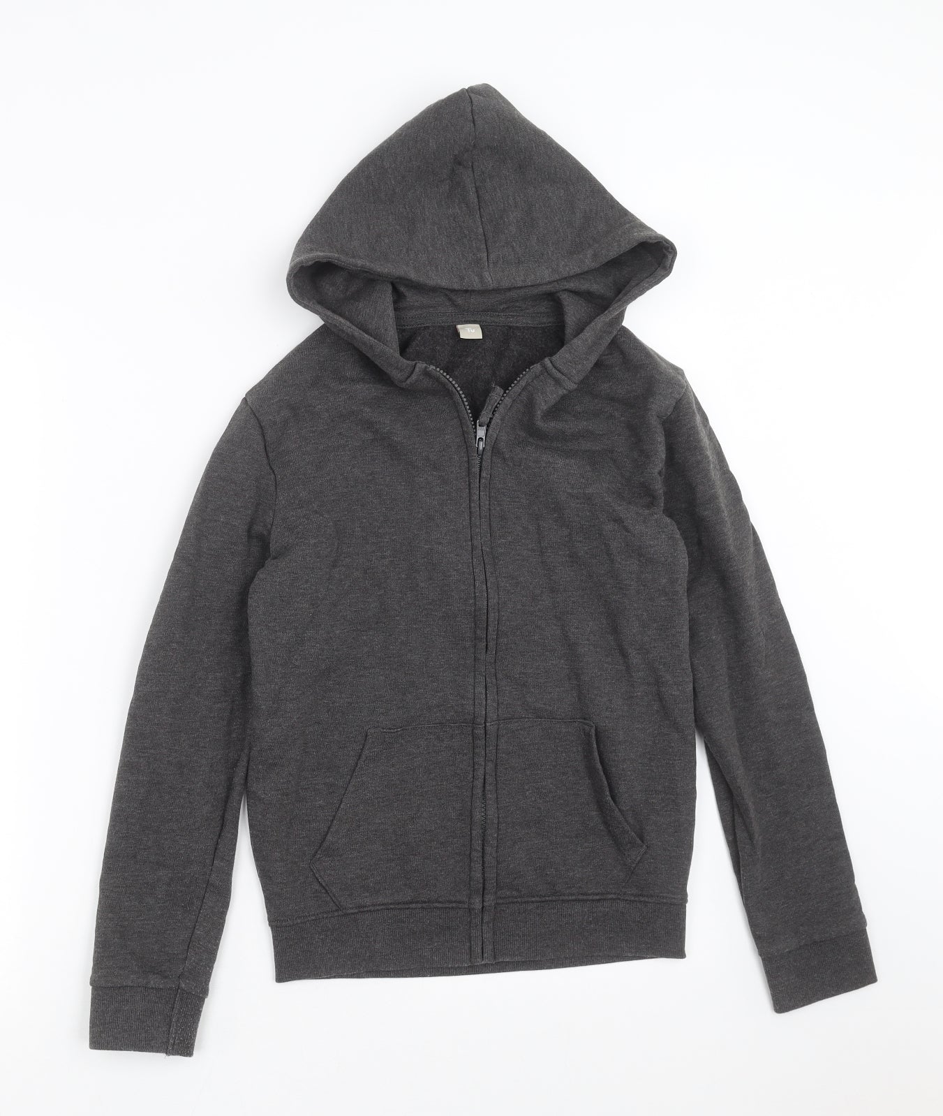 TU Boys Grey   Full Zip Hoodie Size 12 Years