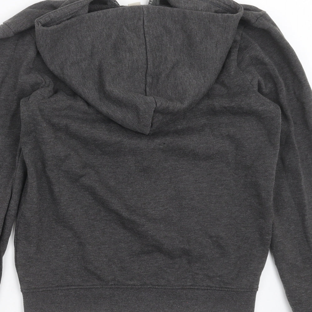 TU Boys Grey   Full Zip Hoodie Size 12 Years