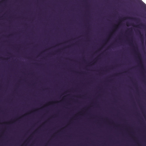 Bonmarché Womens Purple  Knit Cardigan Jumper Size XL