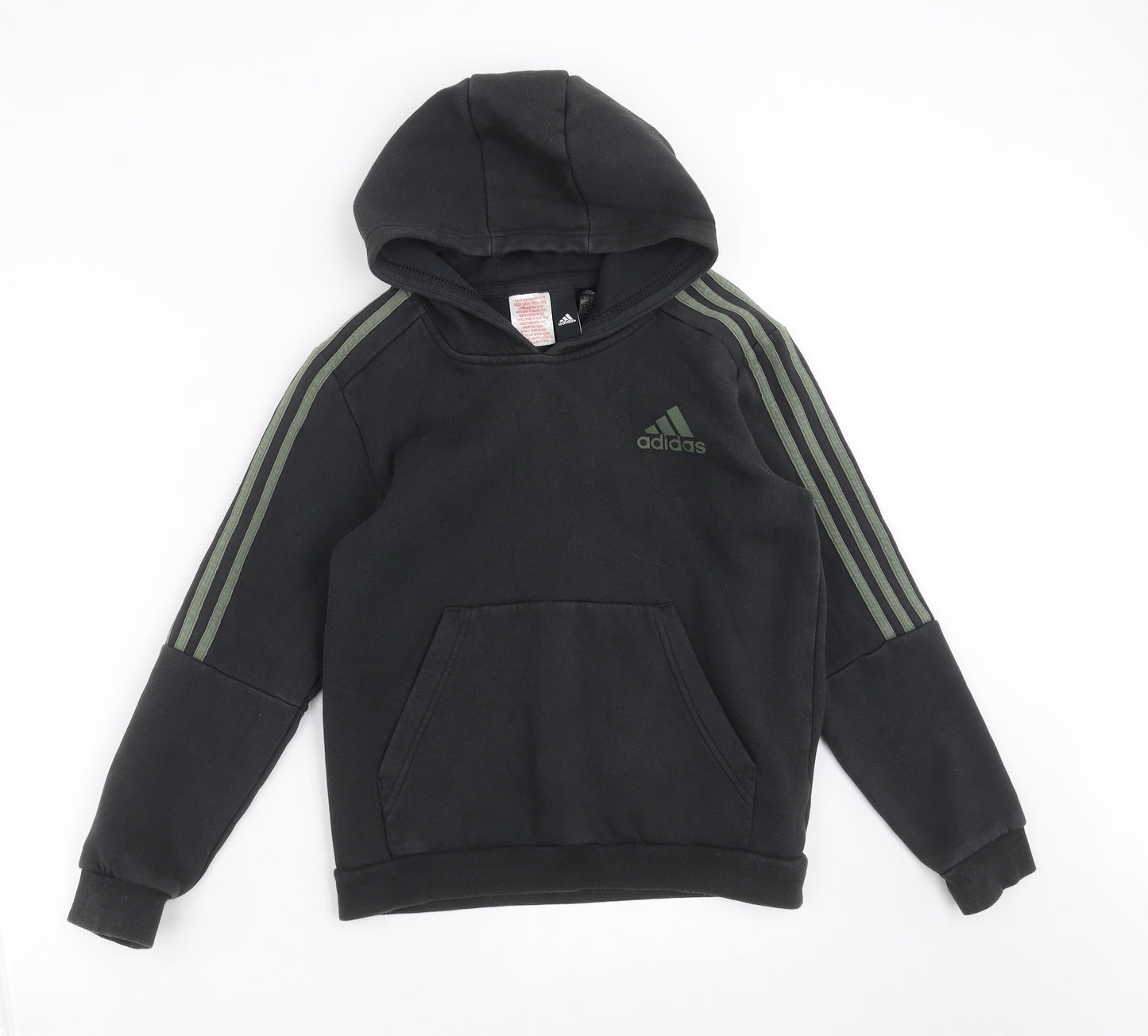 adidas Boys Grey   Pullover Hoodie Size 11-12 Years