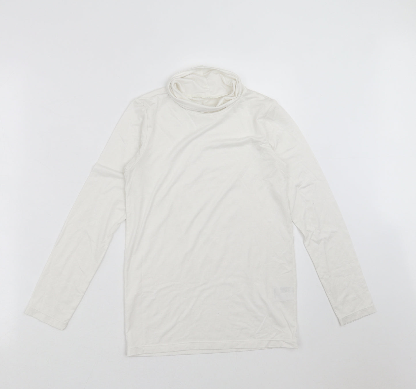 Uniqlo Boys White   Basic T-Shirt Size 10 Years