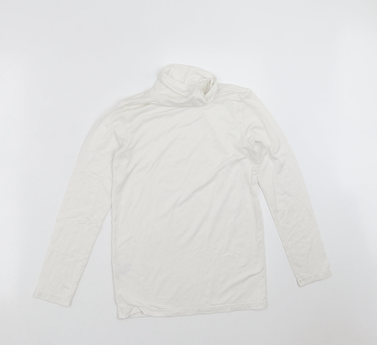 Uniqlo Boys White   Basic T-Shirt Size 10 Years