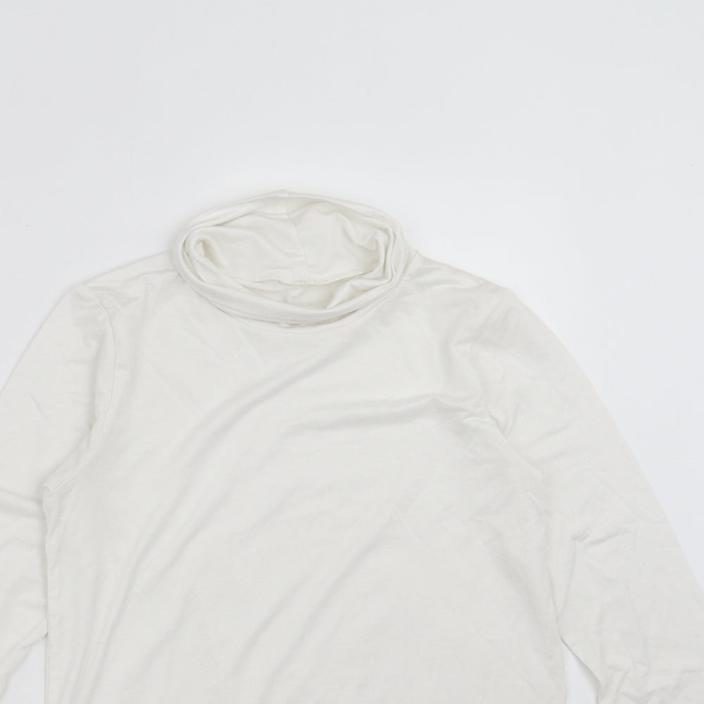 Uniqlo Boys White   Basic T-Shirt Size 10 Years