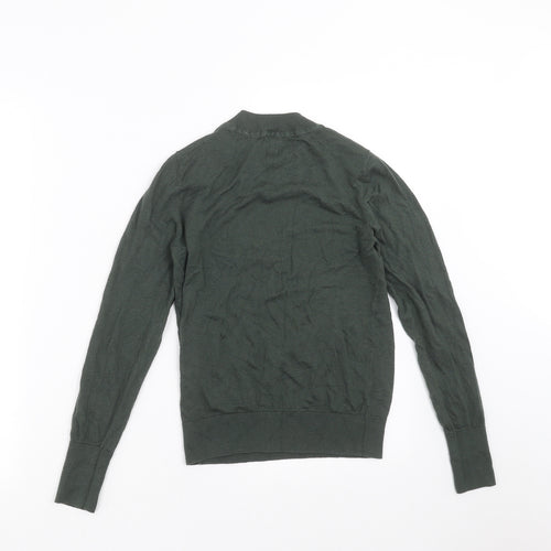 H&M Womens Green  Knit Pullover Jumper Size XS