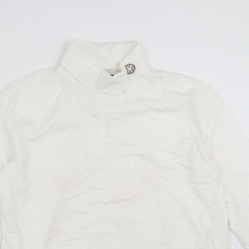 Atlas for Men Mens White    T-Shirt Size S