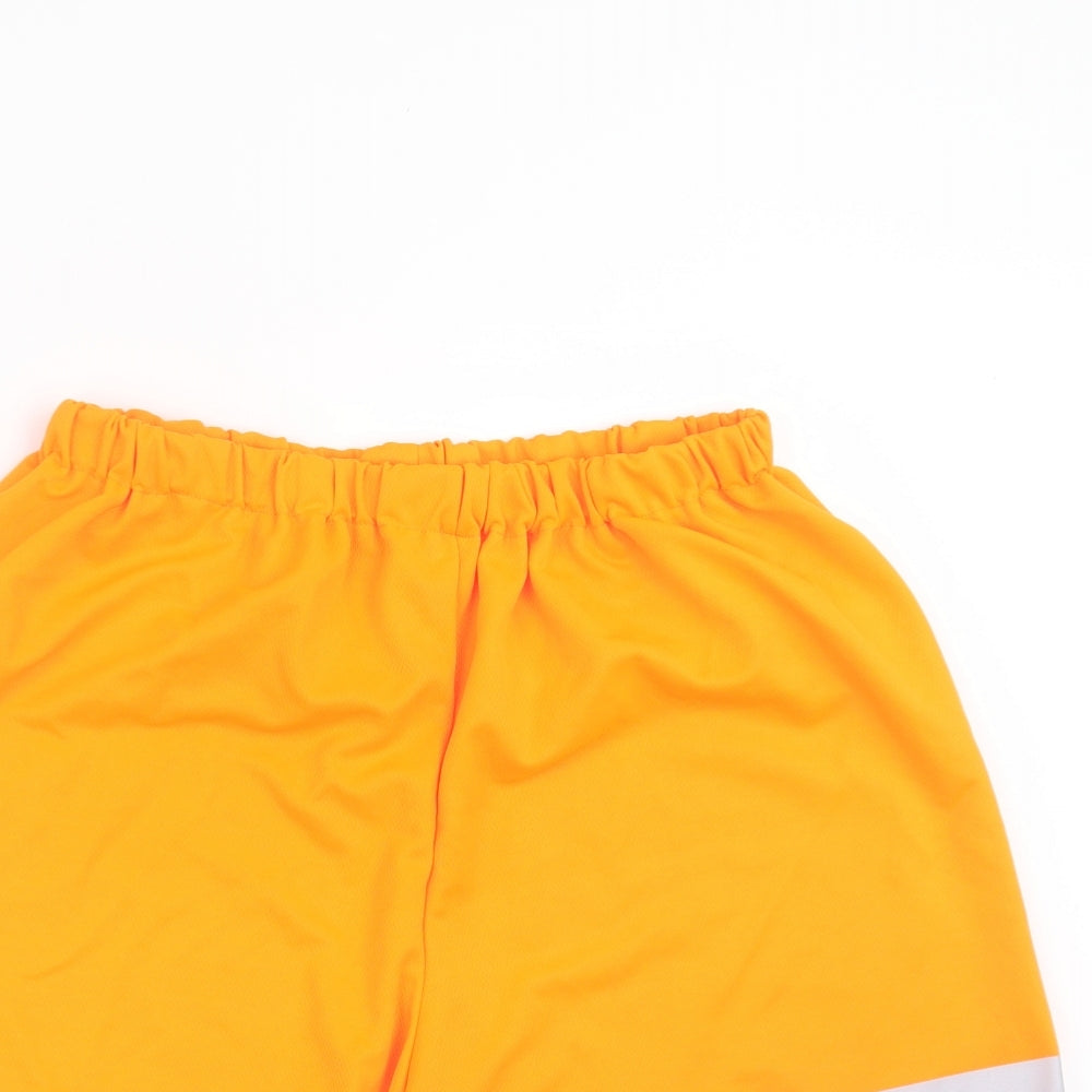 Preworn Mens Orange    Shorts Size XL - Hi vis