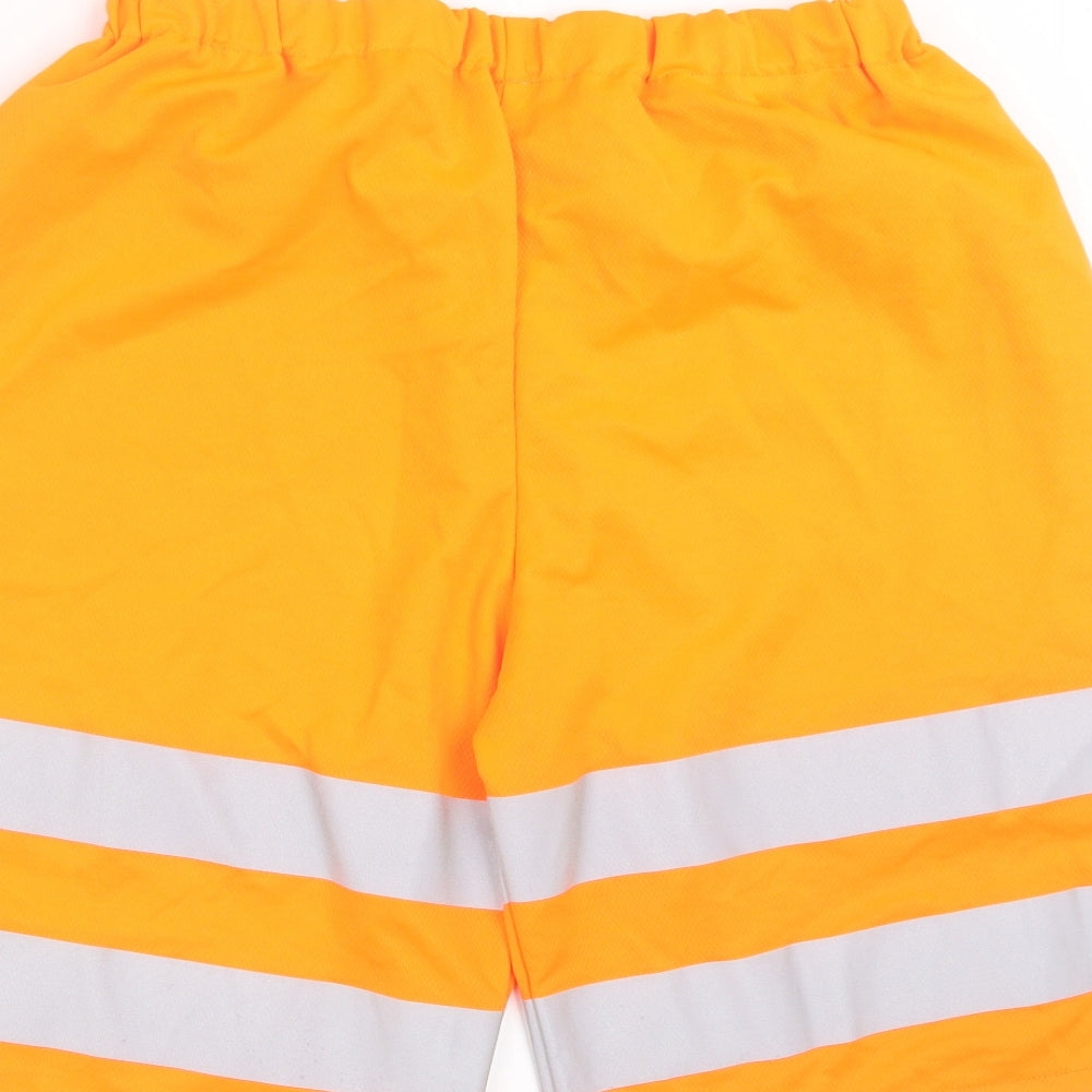 Preworn Mens Orange    Shorts Size XL - Hi vis