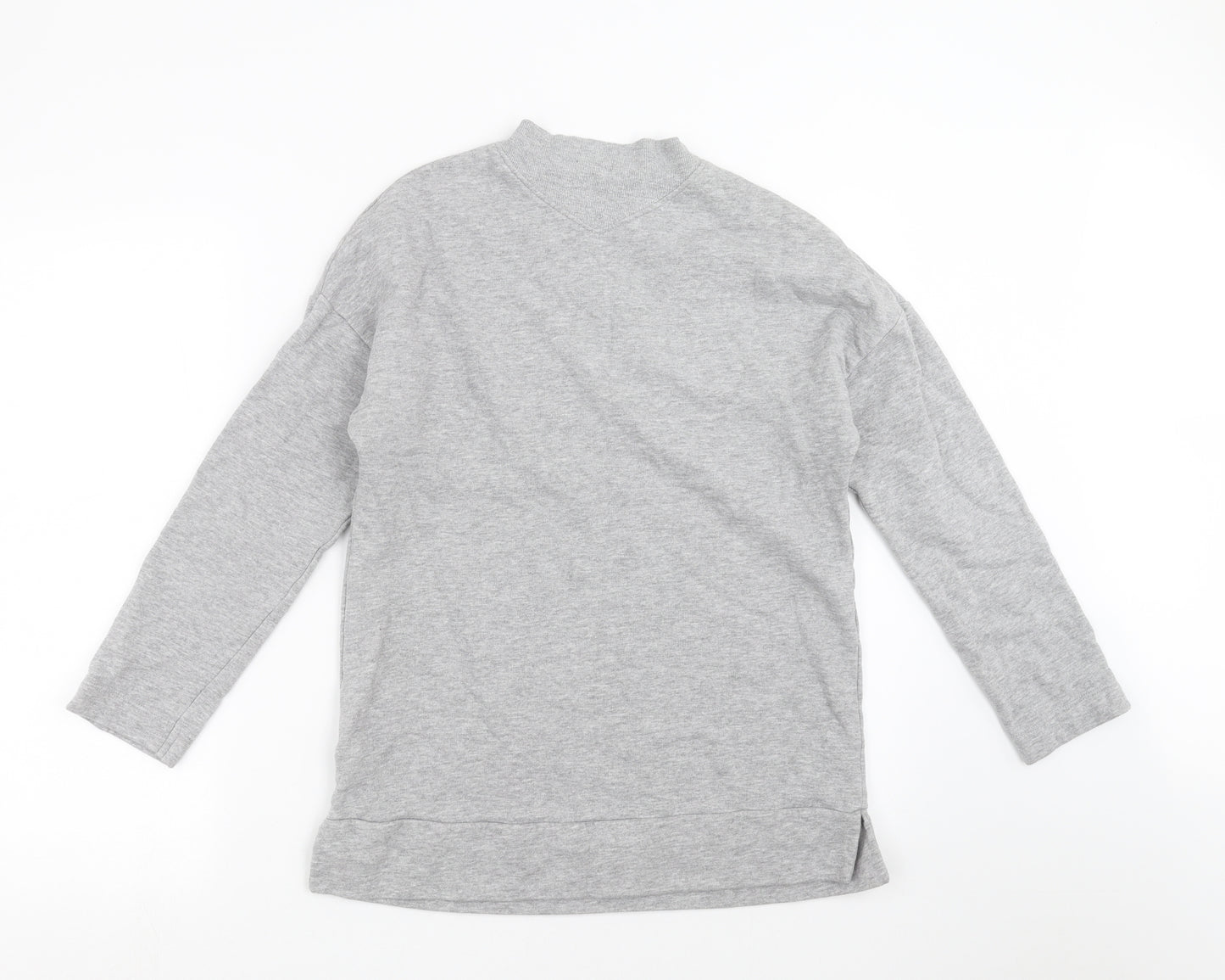 TU Womens Grey   Pullover Sweatshirt Size 8
