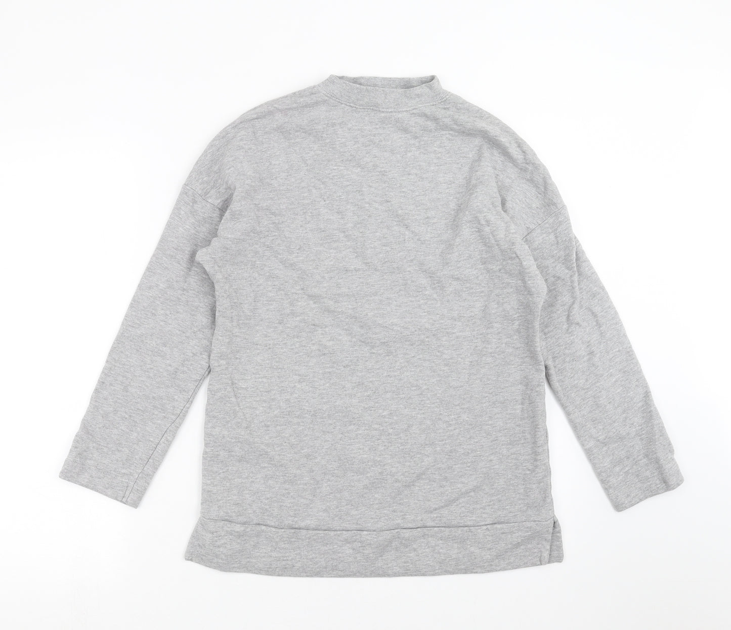 TU Womens Grey   Pullover Sweatshirt Size 8