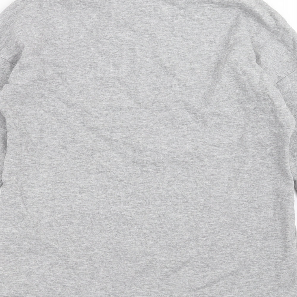 TU Womens Grey   Pullover Sweatshirt Size 8