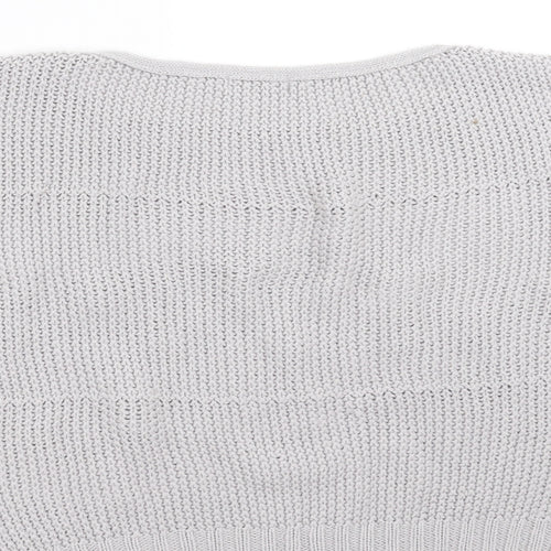 TU Womens Grey  Knit Pullover Jumper Size 12