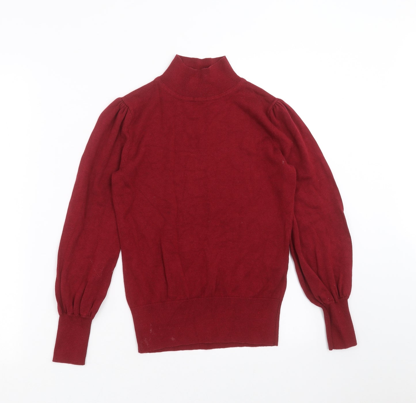 Very Womens Red  Knit Pullover Jumper Size 10