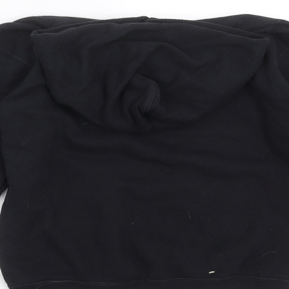 Fruit of the Loom Boys Black   Pullover Hoodie Size 9-10 Years