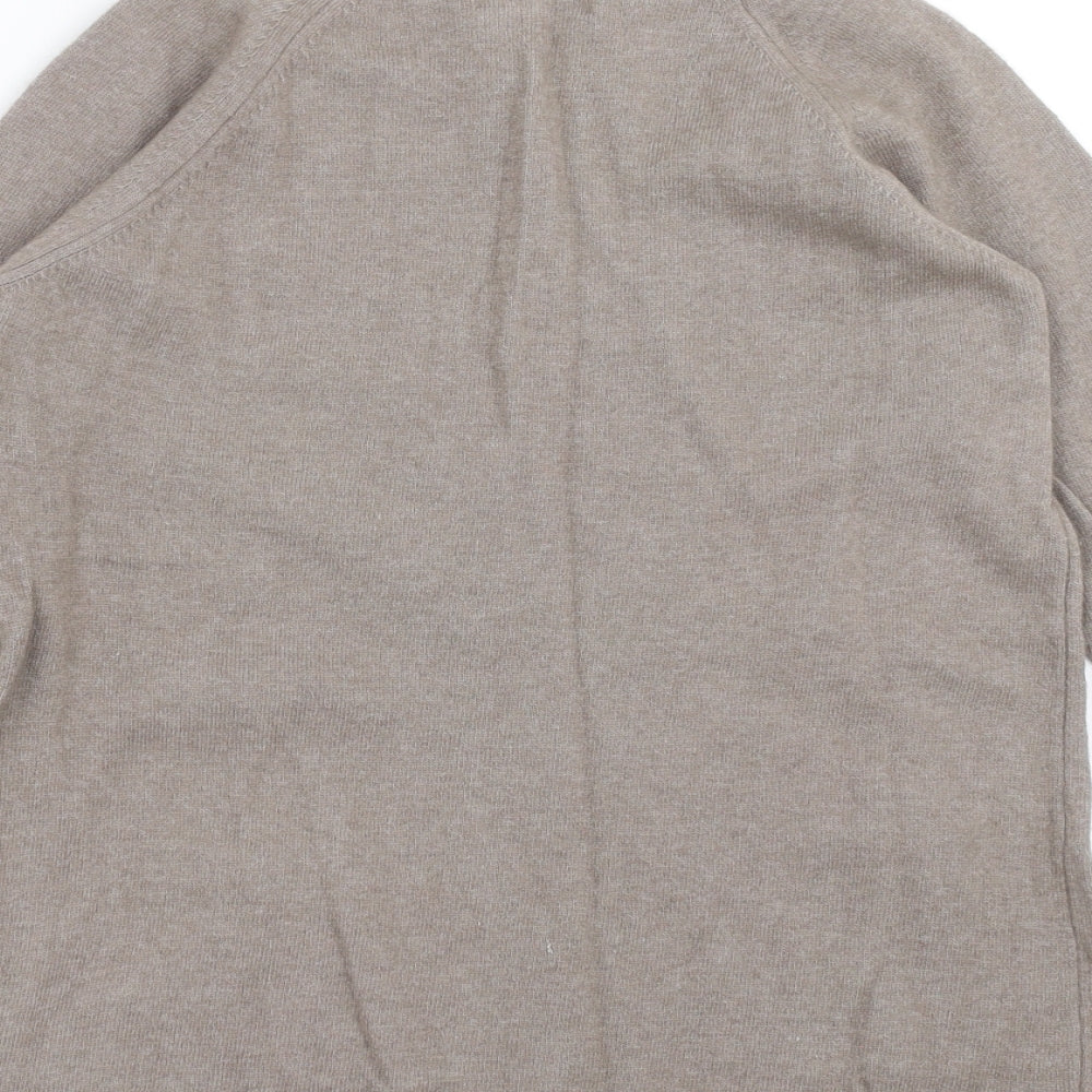 Benedetta B. Womens Brown  Knit Pullover Jumper Size 8