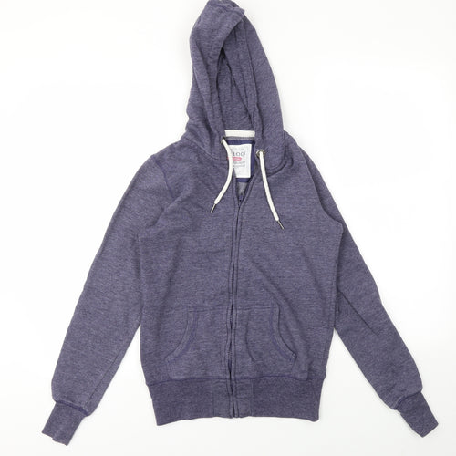 New Look Womens Blue   Full Zip Jumper Size 8