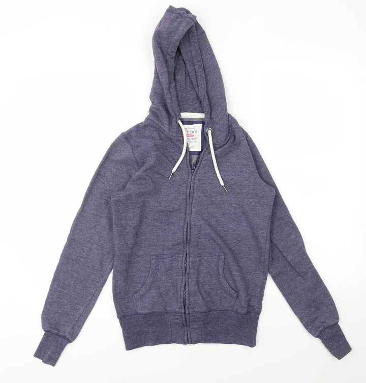 New Look Womens Blue   Full Zip Jumper Size 8