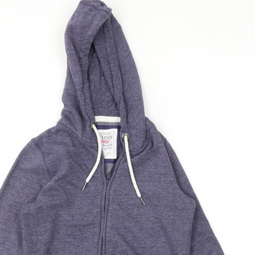 New Look Womens Blue   Full Zip Jumper Size 8