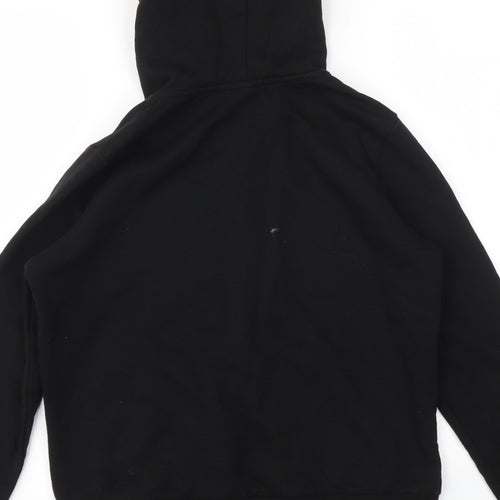H&M Womens Black   Full Zip Jumper Size S