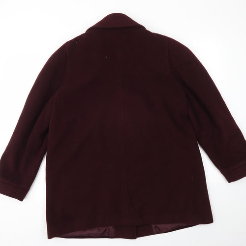 ESSENTIEL Womens Purple   Jacket Coat Size 16