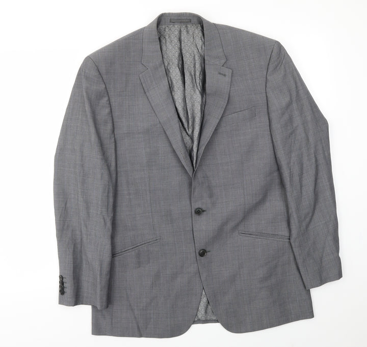 NEXT Mens Grey Jacket Blazer Size 40