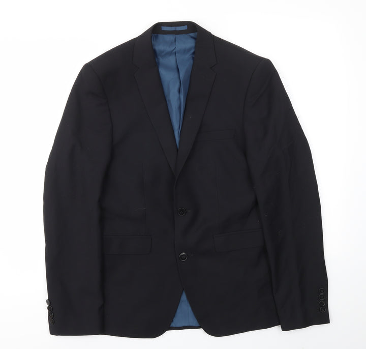 Burton Mens Black   Jacket Blazer Size 38