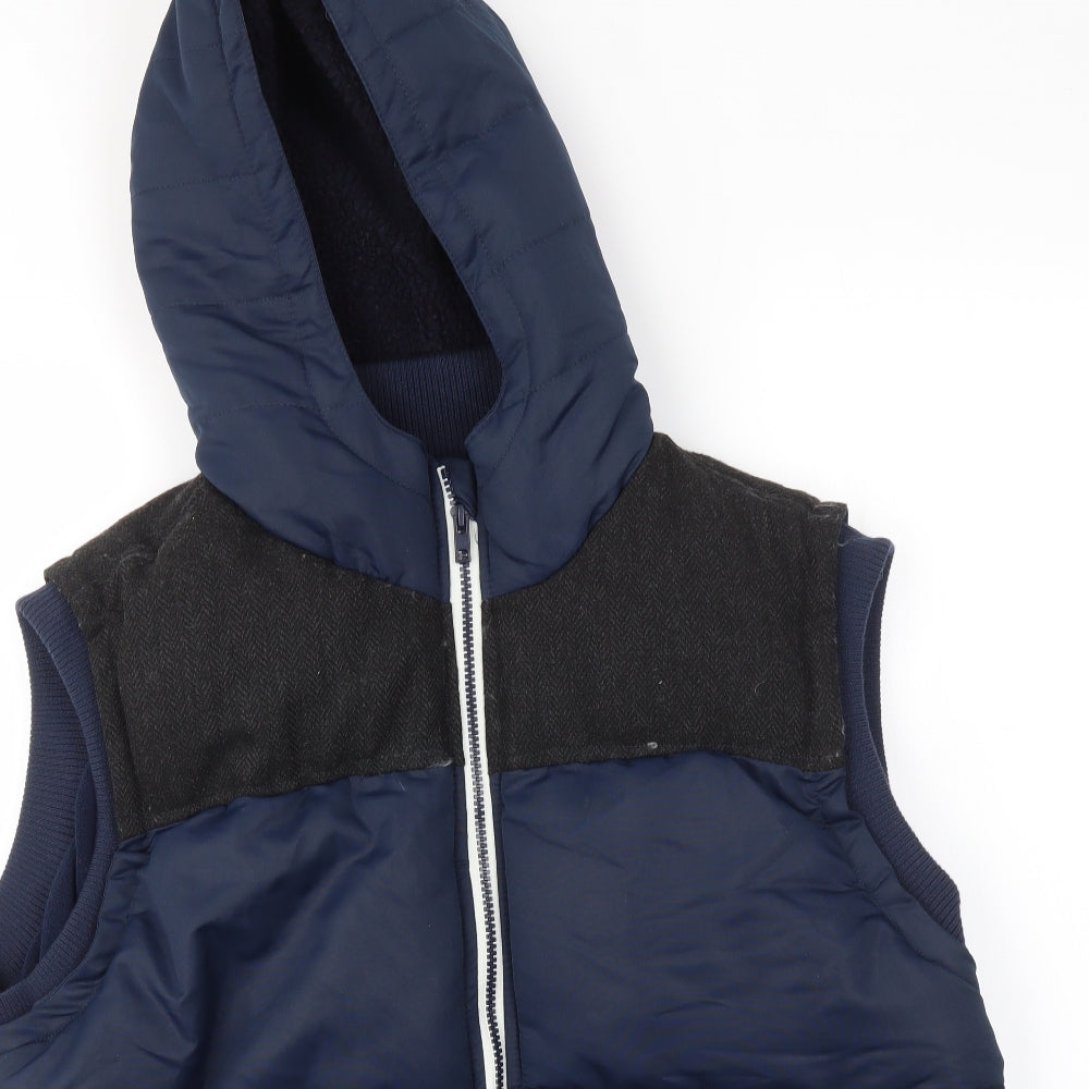 AVENU Mens Blue   Gilet Coat Size XL