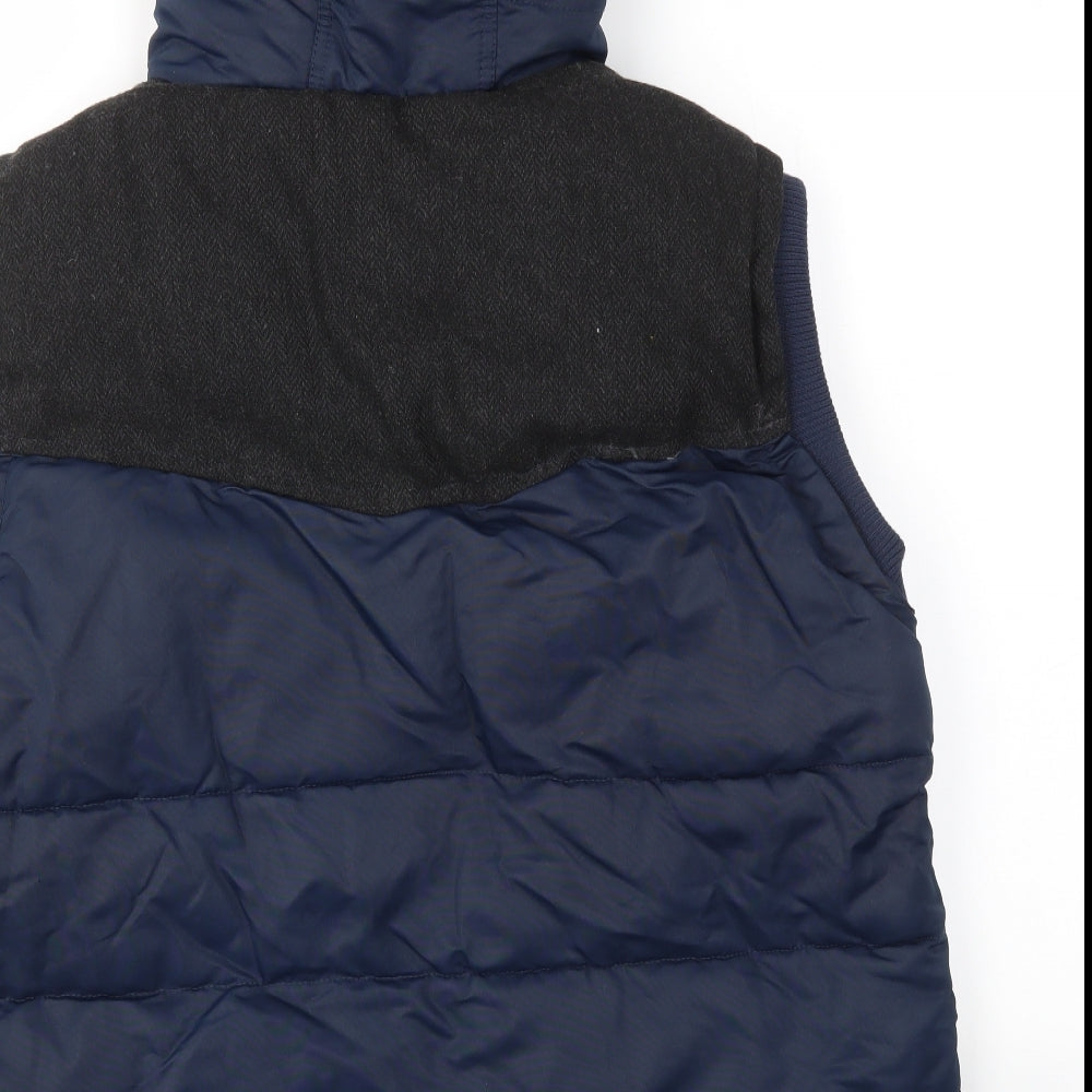 AVENU Mens Blue   Gilet Coat Size XL
