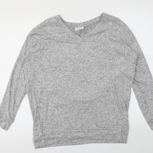 Matalan Womens Grey   Pullover Jumper Size 10