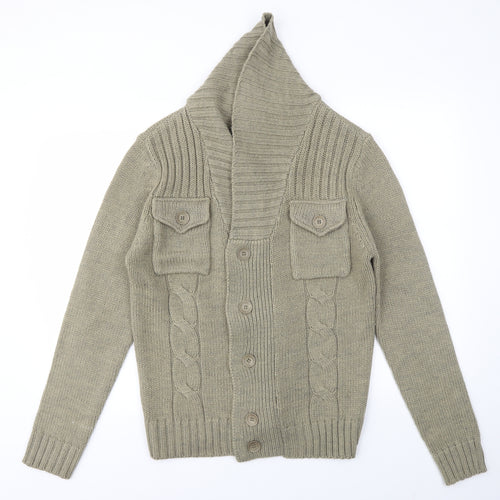 SAND STONE Womens Green   Cardigan Jumper Size M
