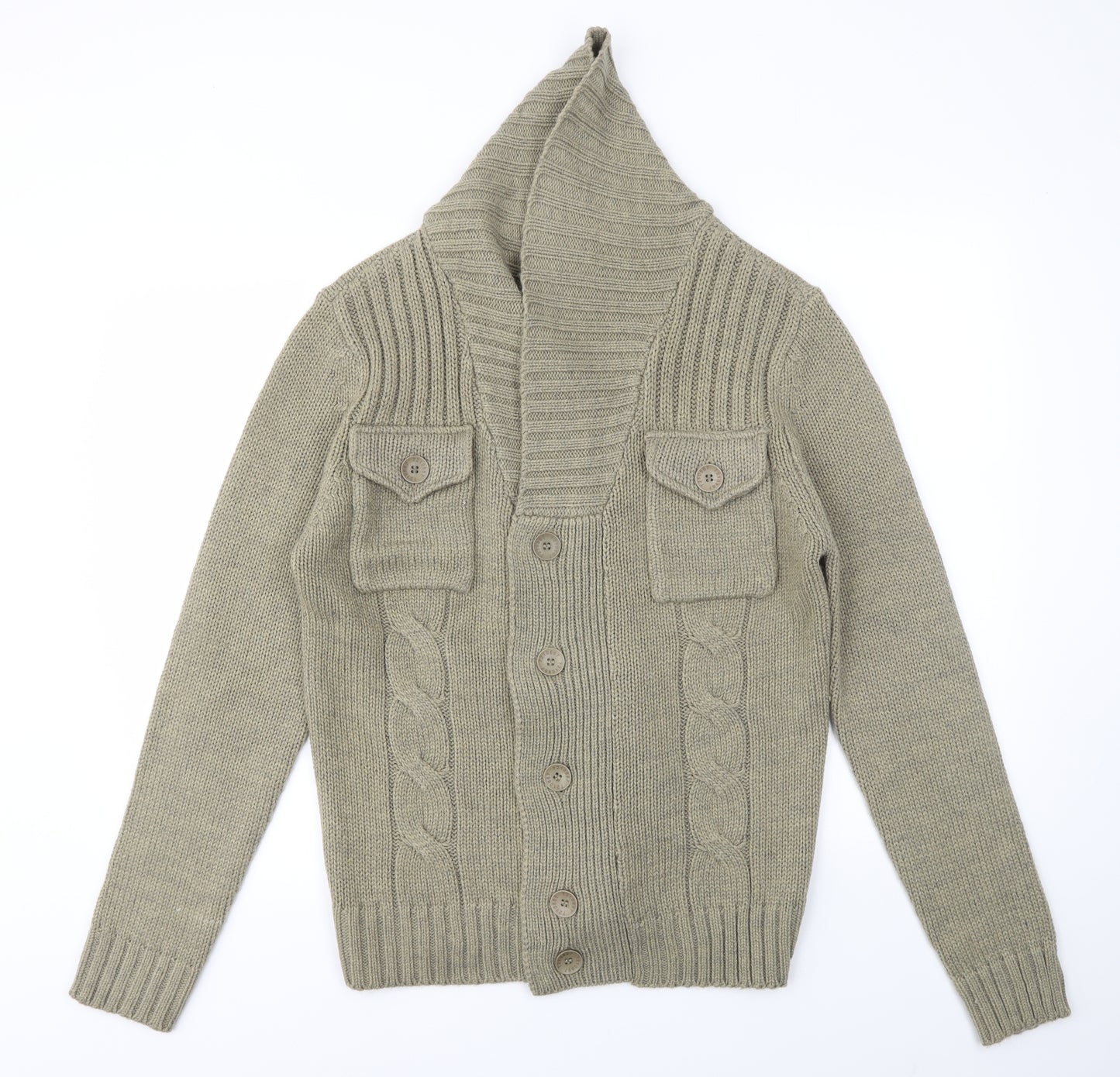SAND STONE Womens Green   Cardigan Jumper Size M
