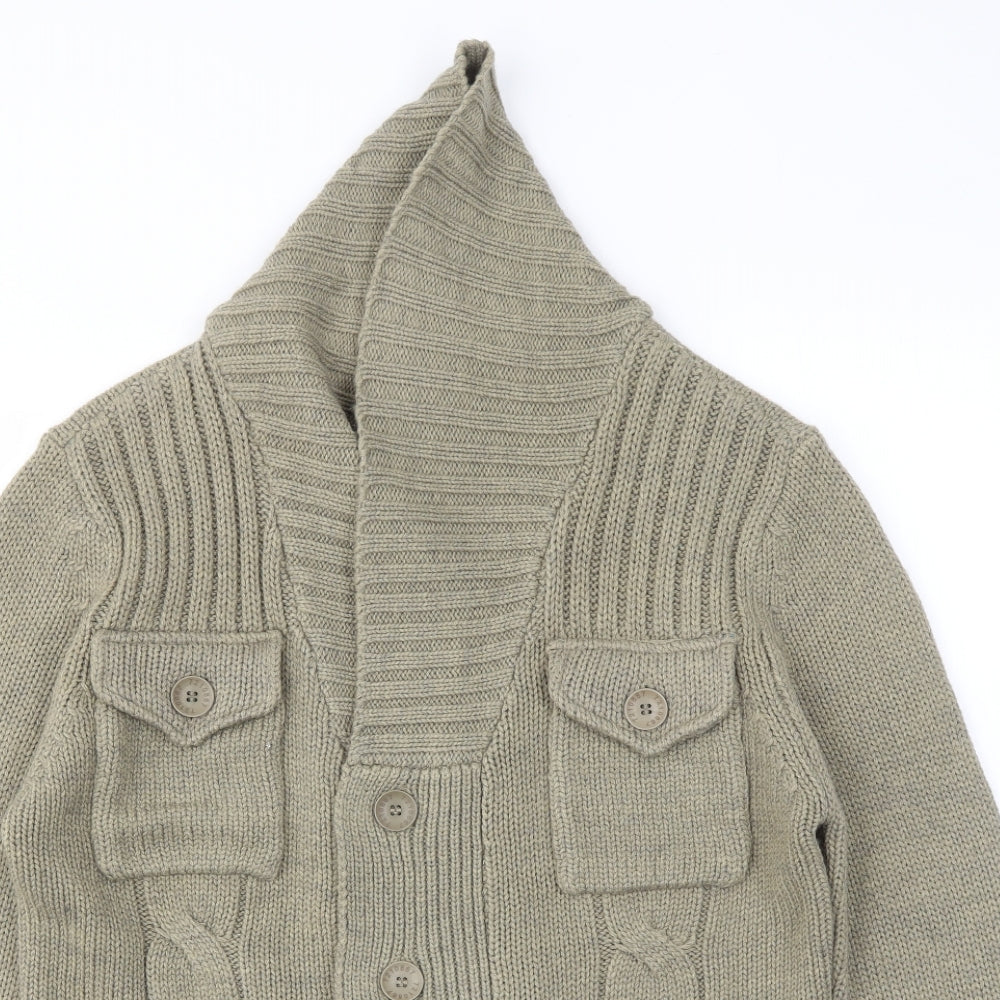 SAND STONE Womens Green   Cardigan Jumper Size M