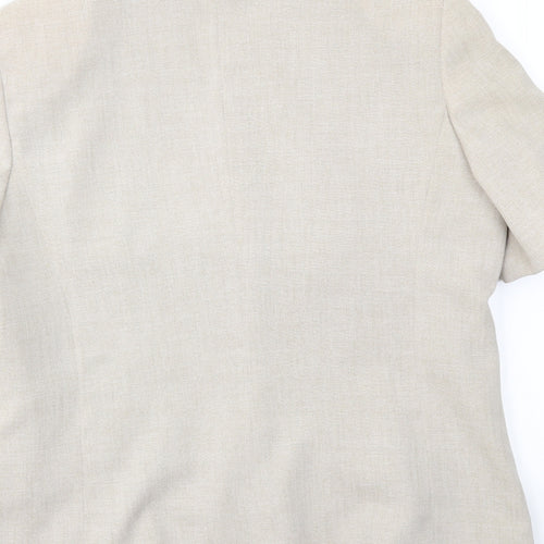 Bonmarché Womens Beige   Jacket Blazer Size 16