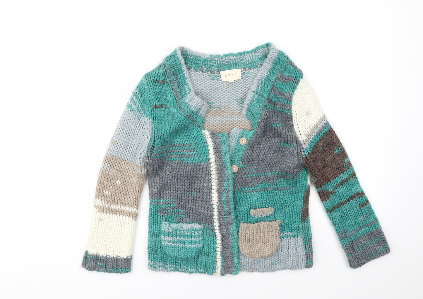 SHAE Womens Multicoloured   Cardigan Jumper Size S
