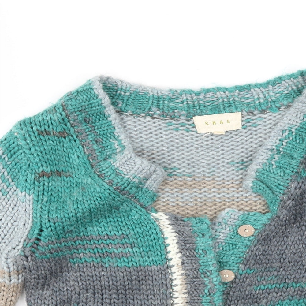 SHAE Womens Multicoloured   Cardigan Jumper Size S