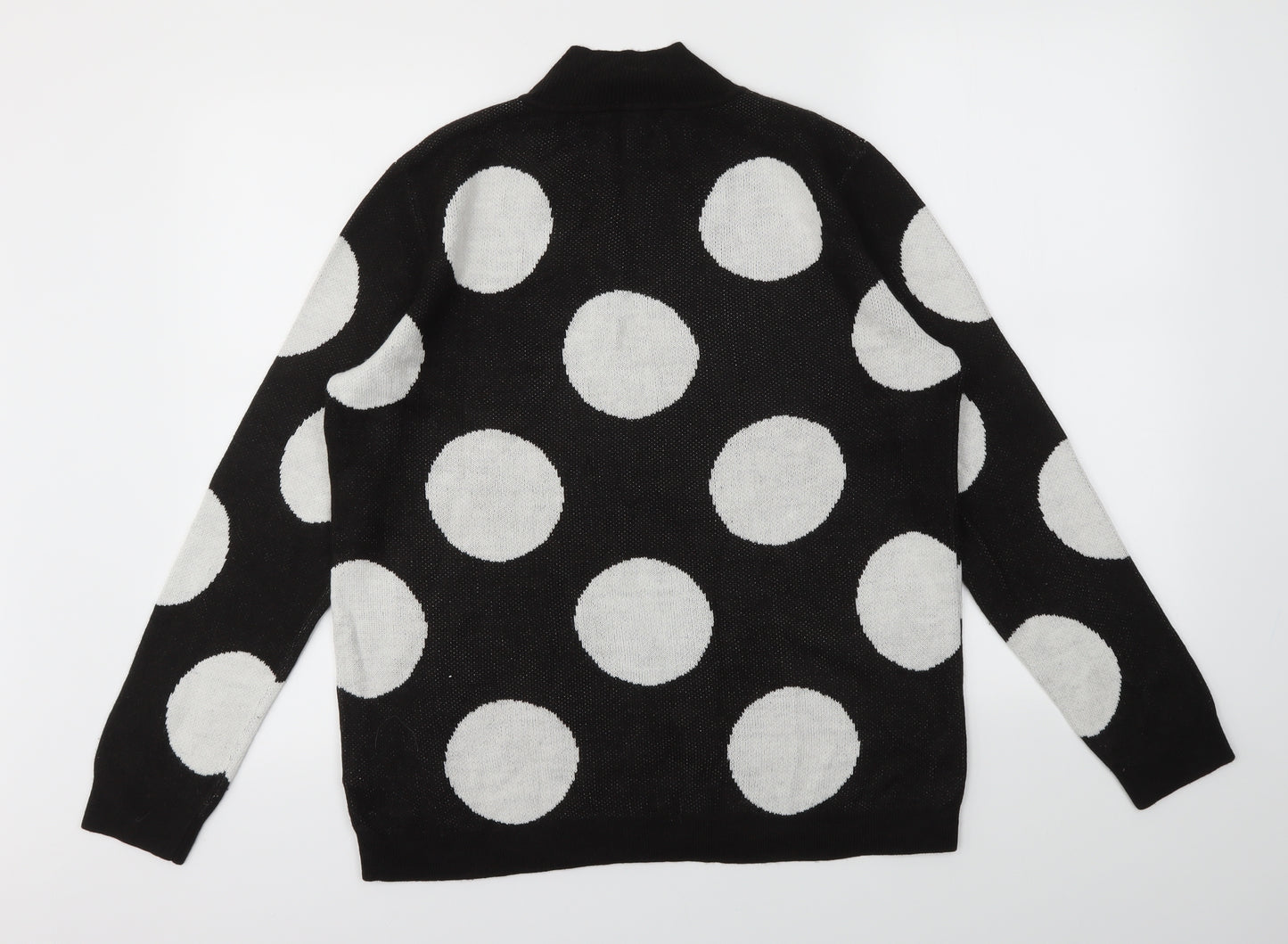 Bonmarché Womens Multicoloured Polka Dot  Pullover Jumper Size 12