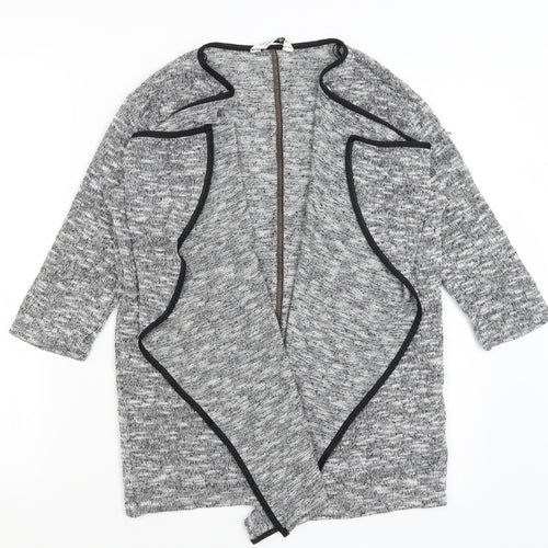 Miss Selfridge Womens Grey   Cardigan Jumper Size M